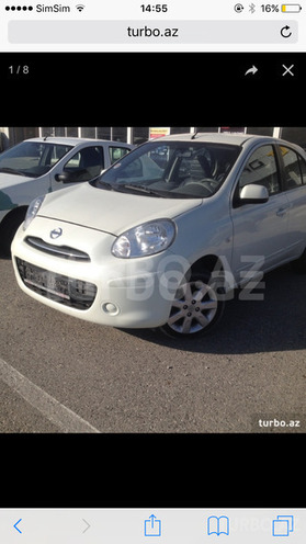 Nissan Micra 2012, 70,000 km - 1.2 l - Bakı