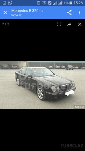 Mercedes E 320 1999, 327,000 km - 2.6 l - Bakı