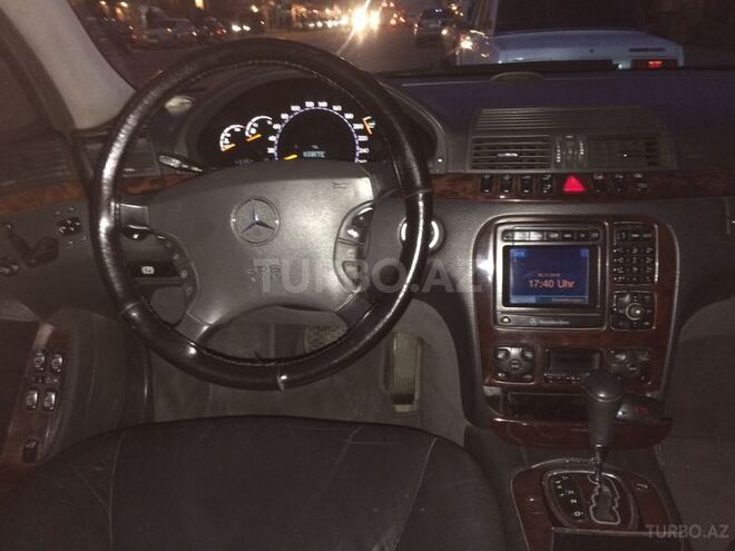 Mercedes S 320 2001, 260,000 km - 3.2 l - Bakı