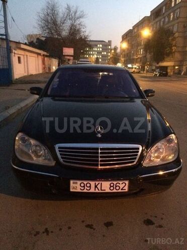Mercedes S 320 2001, 260,000 km - 3.2 l - Bakı
