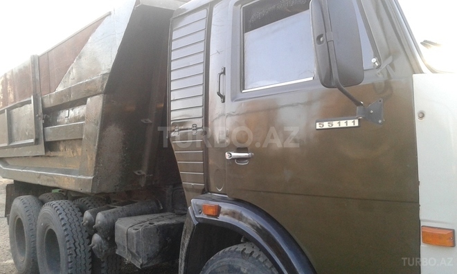 KamAz 5511 1984, 1,000,000 km - 11.0 l - Tərtər