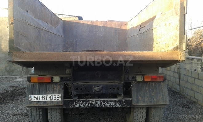 KamAz 5511 1984, 1,000,000 km - 11.0 l - Tərtər