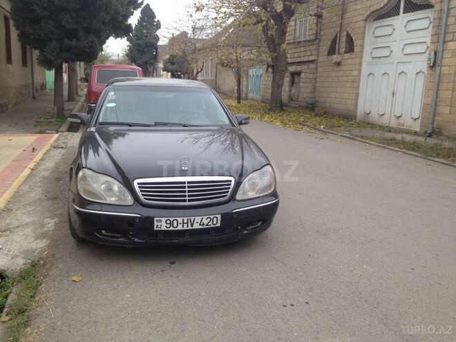 Mercedes S 320 1998, 230,000 km - 3.2 л - Gəncə