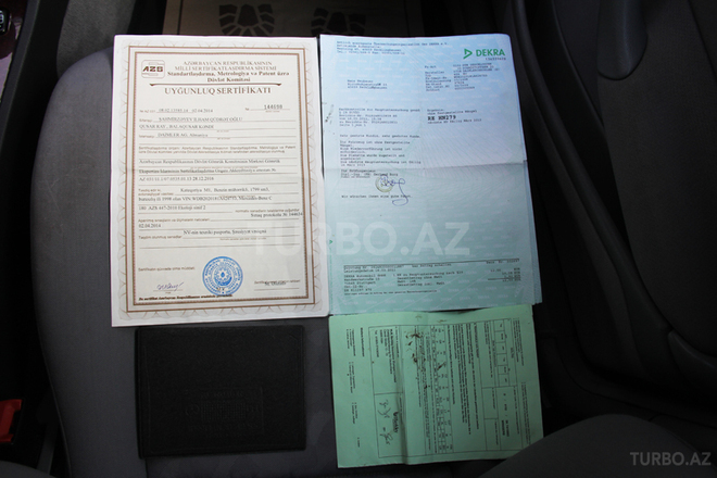 Mercedes C 180 1998, 122,360 km - 1.8 l - Bakı