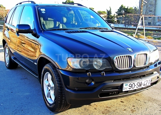 BMW X5 2000, 206,000 km - 4.4 l - Bakı