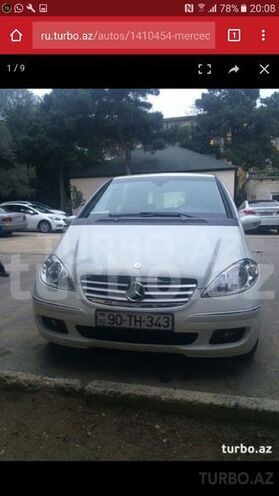 Mercedes A 170 2008, 141,000 km - 0.2 l - Bakı