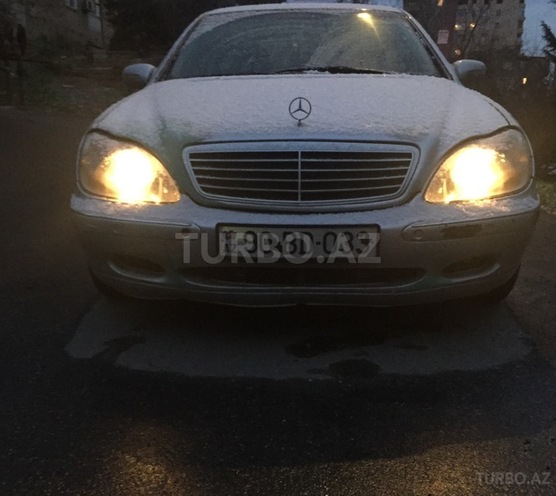 Mercedes S 320 2002, 225,000 km - 3.2 l - Bakı