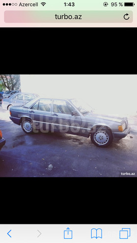 Mercedes 190 1989, 2,000 km - 0.2 l - Bakı