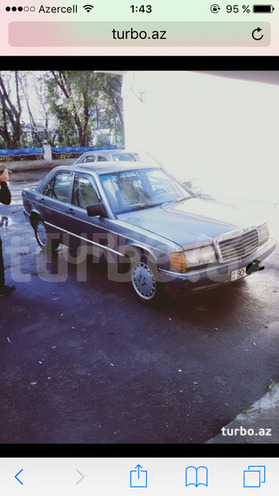 Mercedes 190 1989, 2,000 km - 0.2 l - Bakı
