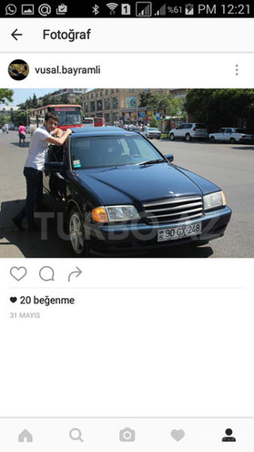 Mercedes C 180 1997, 0 km - 1.8 l - Bakı