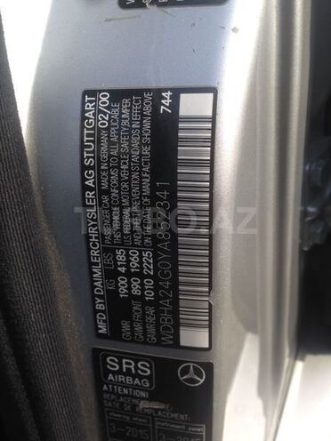Mercedes C 230 2000, 176,000 km - 2.3 l - Bakı