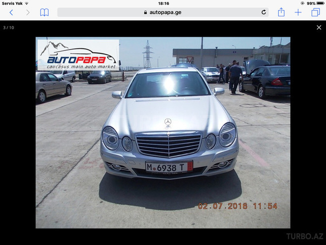 Mercedes E 240 2004, 280,000 km - 2.6 l - Zaqatala
