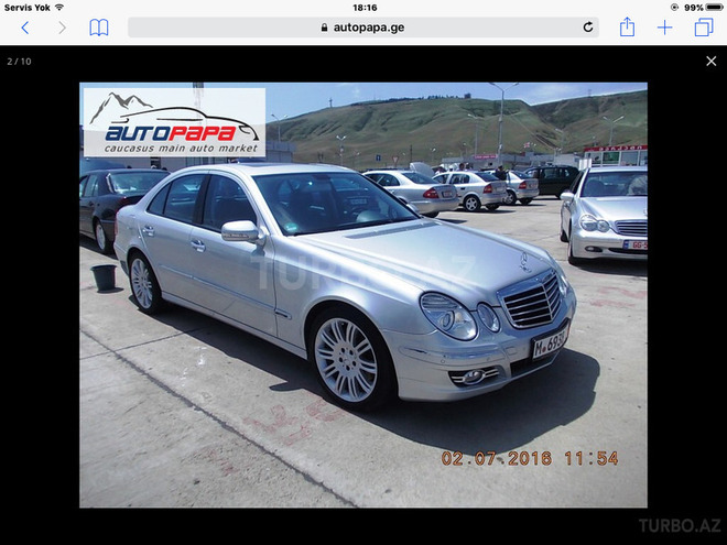 Mercedes E 240 2004, 280,000 km - 2.6 l - Zaqatala