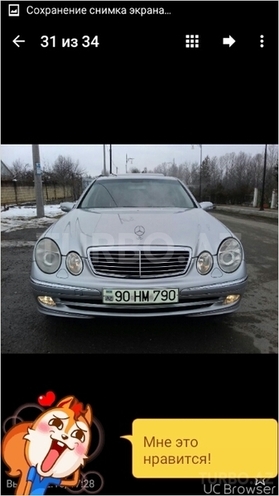 Mercedes E 240 2003, 192,000 km - 2.4 l - Bakı