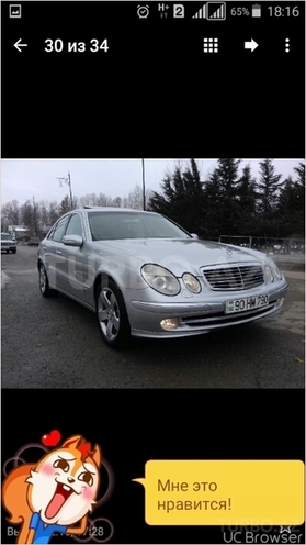 Mercedes E 240 2003, 192,000 km - 2.4 l - Bakı
