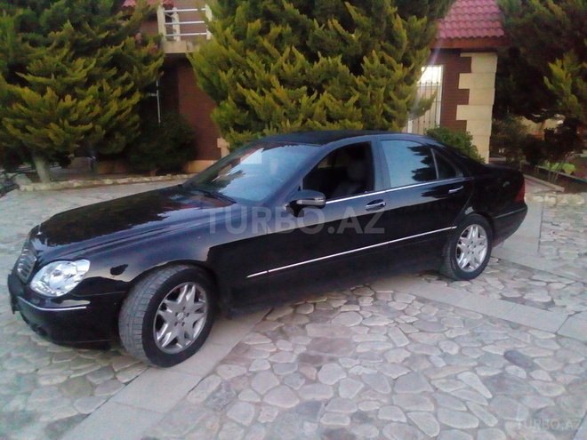 Mercedes S 320 2001, 314,000 km - 3.2 l - Bakı