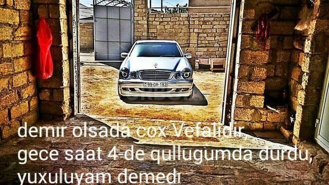 Mercedes E 240 2004, 180,000 km - 2.6 л - Bakı