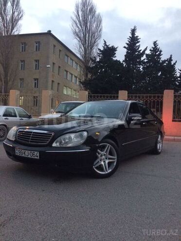 Mercedes S 320 2001, 224,000 km - 3.2 l - Bakı