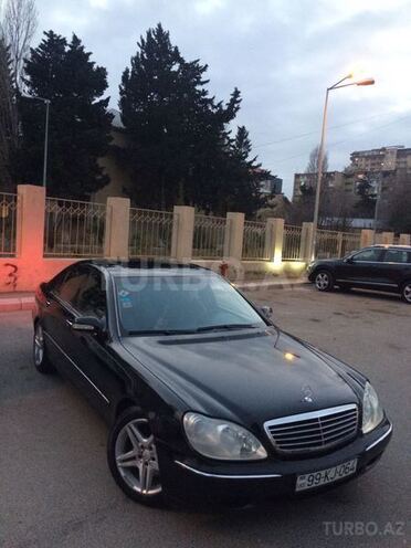 Mercedes S 320 2001, 224,000 km - 3.2 l - Bakı
