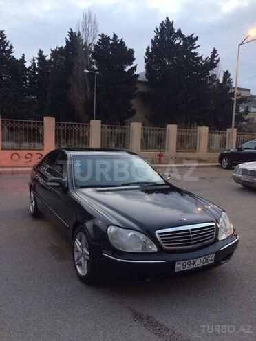 Mercedes S 320 2001, 224,000 km - 3.2 l - Bakı