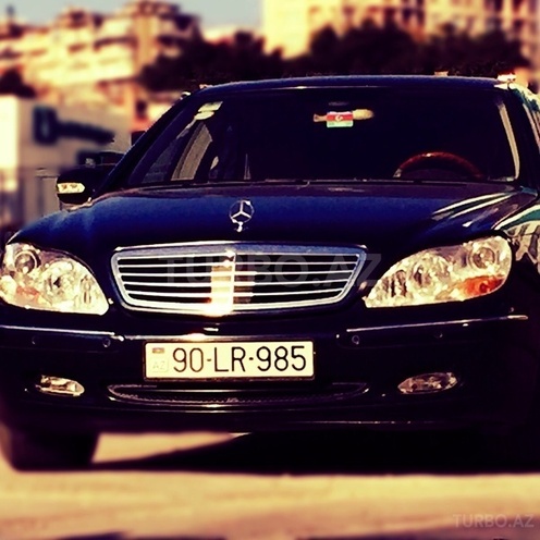 Mercedes S 320 2001, 220,000 km - 3.2 l - Bakı