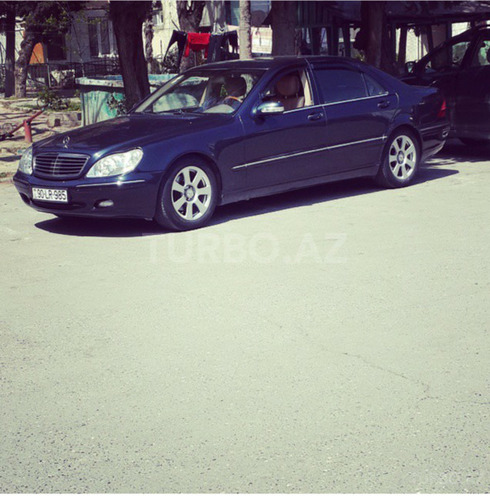 Mercedes S 320 2001, 220,000 km - 3.2 l - Bakı