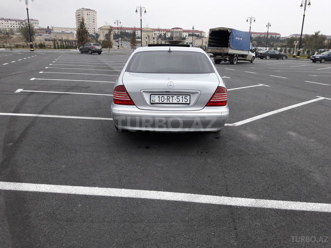 Mercedes S 320 2001, 252,764 km - 3.2 л - Sumqayıt
