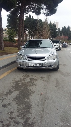 Mercedes S 320 1999, 286,000 km - 3.2 l - Bakı