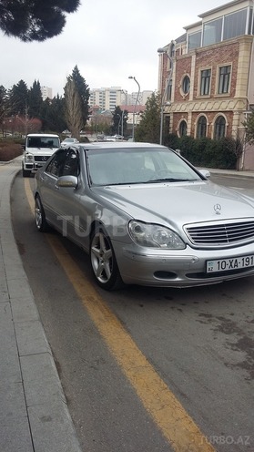 Mercedes S 320 1999, 286,000 km - 3.2 l - Bakı