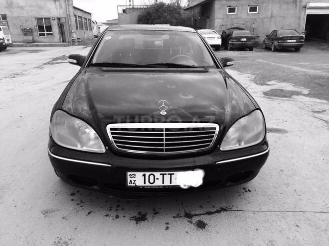 Mercedes S 500 2000, 25,000 km - 5.0 l - Bakı