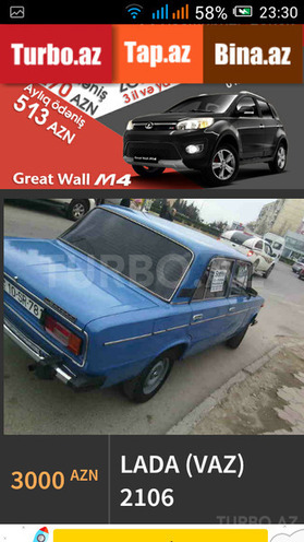 LADA (VAZ) 2106 1996, 40,000 km - 0.2 л - Sumqayıt