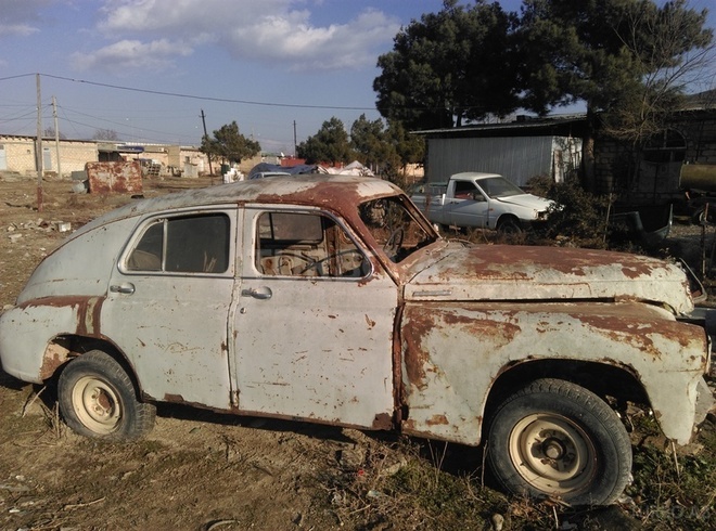 GAZ M-20 Pobeda 1957, 1,000,000 km - 2.5 l - Yevlax