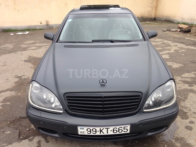 Mercedes S 320 1999, 295,000 km - 3.2 l - Bakı