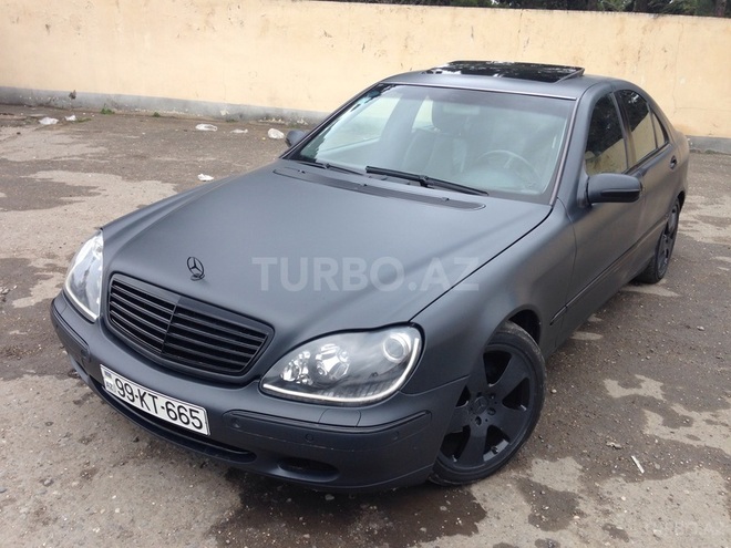 Mercedes S 320 1999, 295,000 km - 3.2 l - Bakı