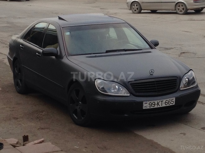 Mercedes S 320 1999, 295,000 km - 3.2 l - Bakı