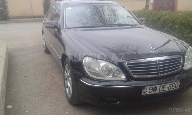Mercedes S 500 2001, 300,000 km - 5.0 l - Ağcabədi