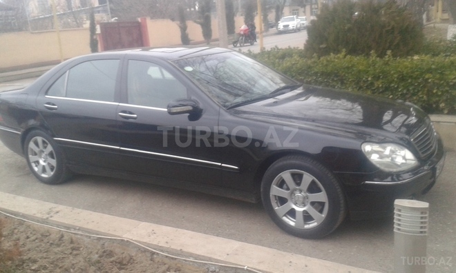 Mercedes S 500 2001, 300,000 km - 5.0 l - Ağcabədi
