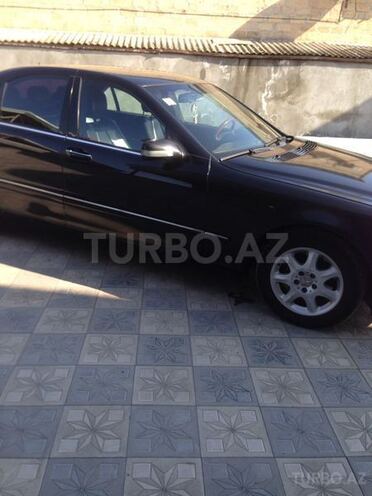 Mercedes S 320 2001, 250,000 km - 3.2 l - Bərdə