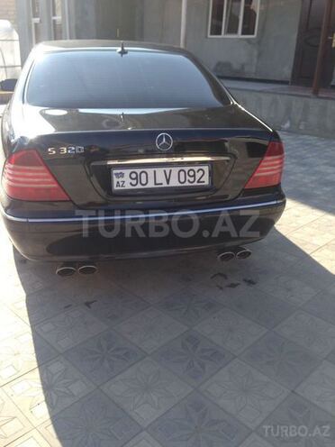 Mercedes S 320 2001, 250,000 km - 3.2 l - Bərdə