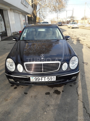 Mercedes E 220 2002, 207,128 km - 2.2 l - Gəncə