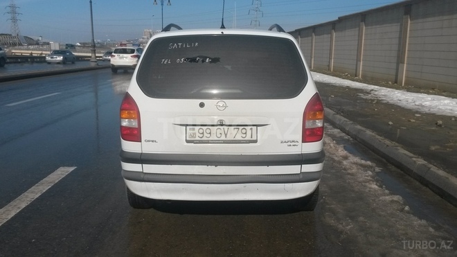 Opel Zafira 2000, 189,000 km - 1.8 l - Bakı