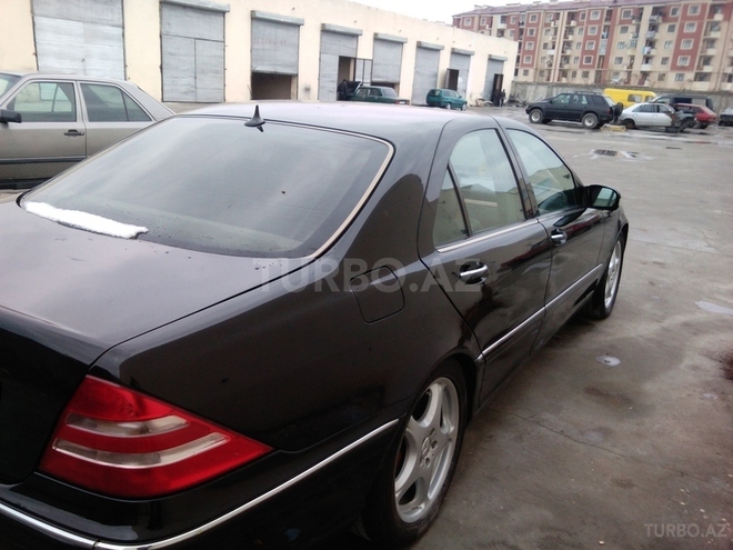 Mercedes S 320 2002, 350,000 km - 3.2 l - Gəncə