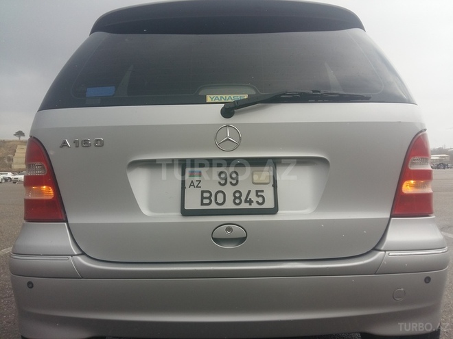 Mercedes A 160 2002, 108,000 km - 1.6 l - Bakı