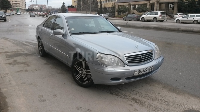 Mercedes S 320 1999, 185,000 km - 3.2 l - Bakı