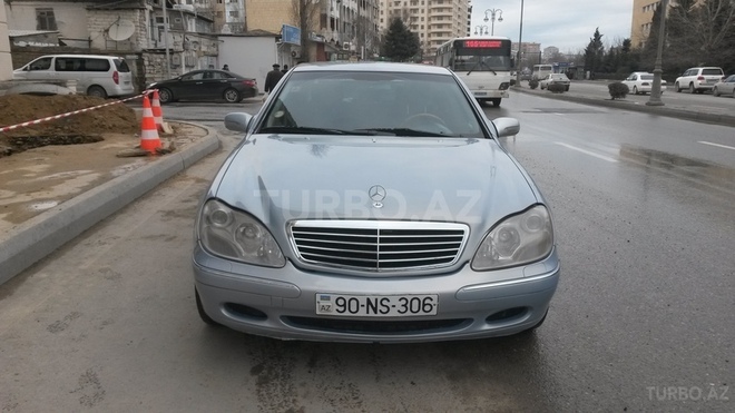 Mercedes S 320 1999, 185,000 km - 3.2 l - Bakı