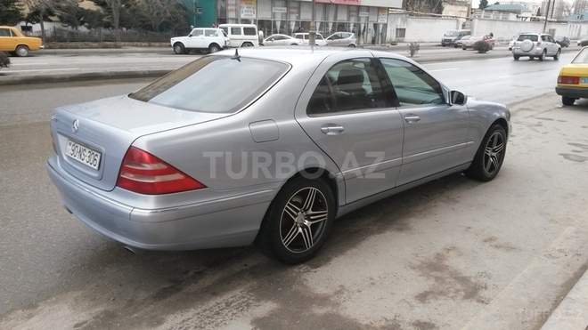 Mercedes S 320 1999, 185,000 km - 3.2 l - Bakı