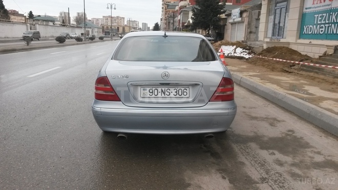 Mercedes S 320 1999, 185,000 km - 3.2 l - Bakı