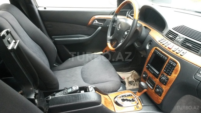 Mercedes S 320 1999, 185,000 km - 3.2 l - Bakı