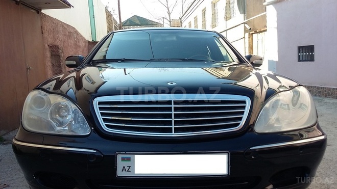Mercedes S 320 2002, 230,000 km - 3.2 l - Bakı