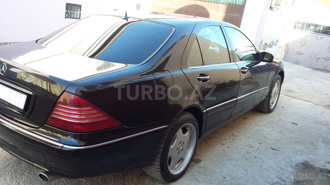 Mercedes S 320 2002, 230,000 km - 3.2 l - Bakı